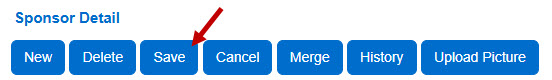 An image showing how to save the sponsor detail page