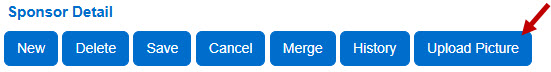 An image showing how to upload a picture for a sponsor